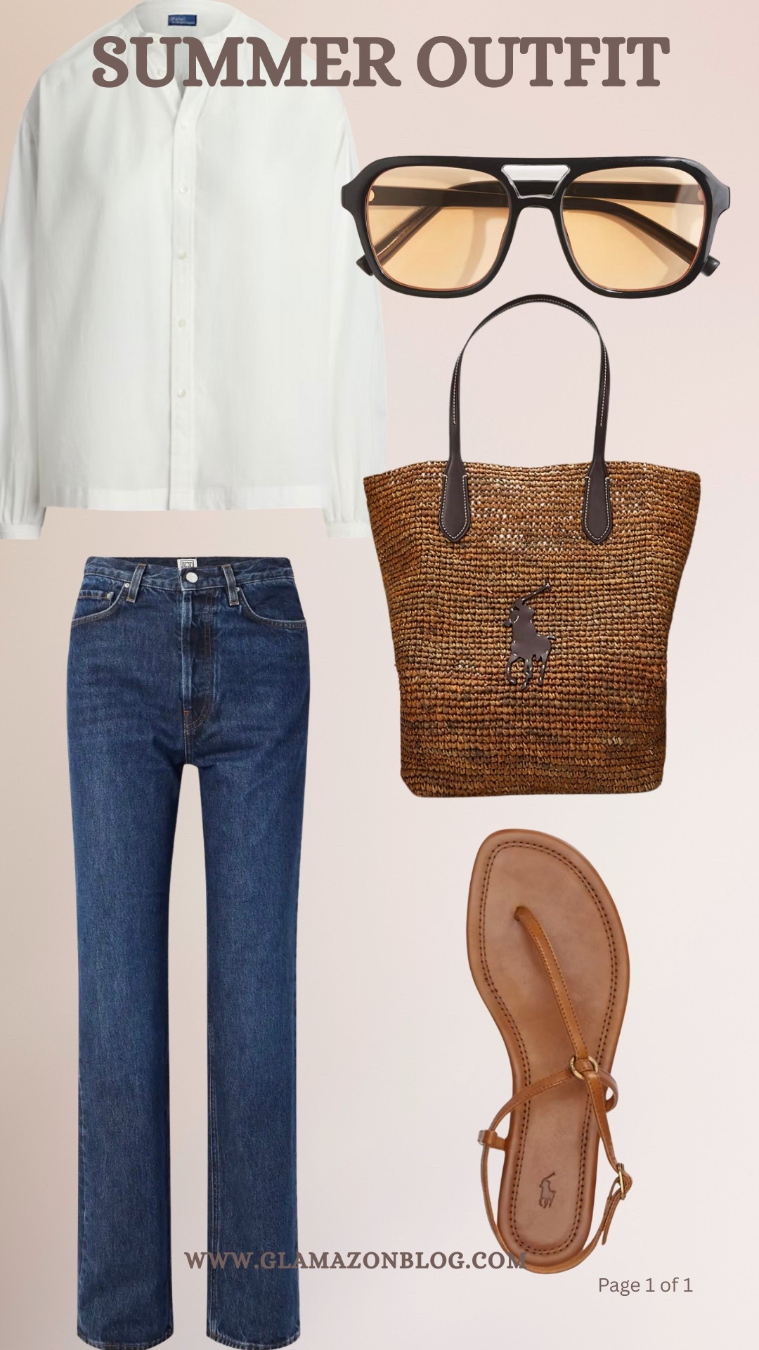 White shirt, raffia bag, tan sandals, Vehla sunglasses, totems jeans, spring outfit 

#LTKspring #LTKuk #LTKAroundTheWorld