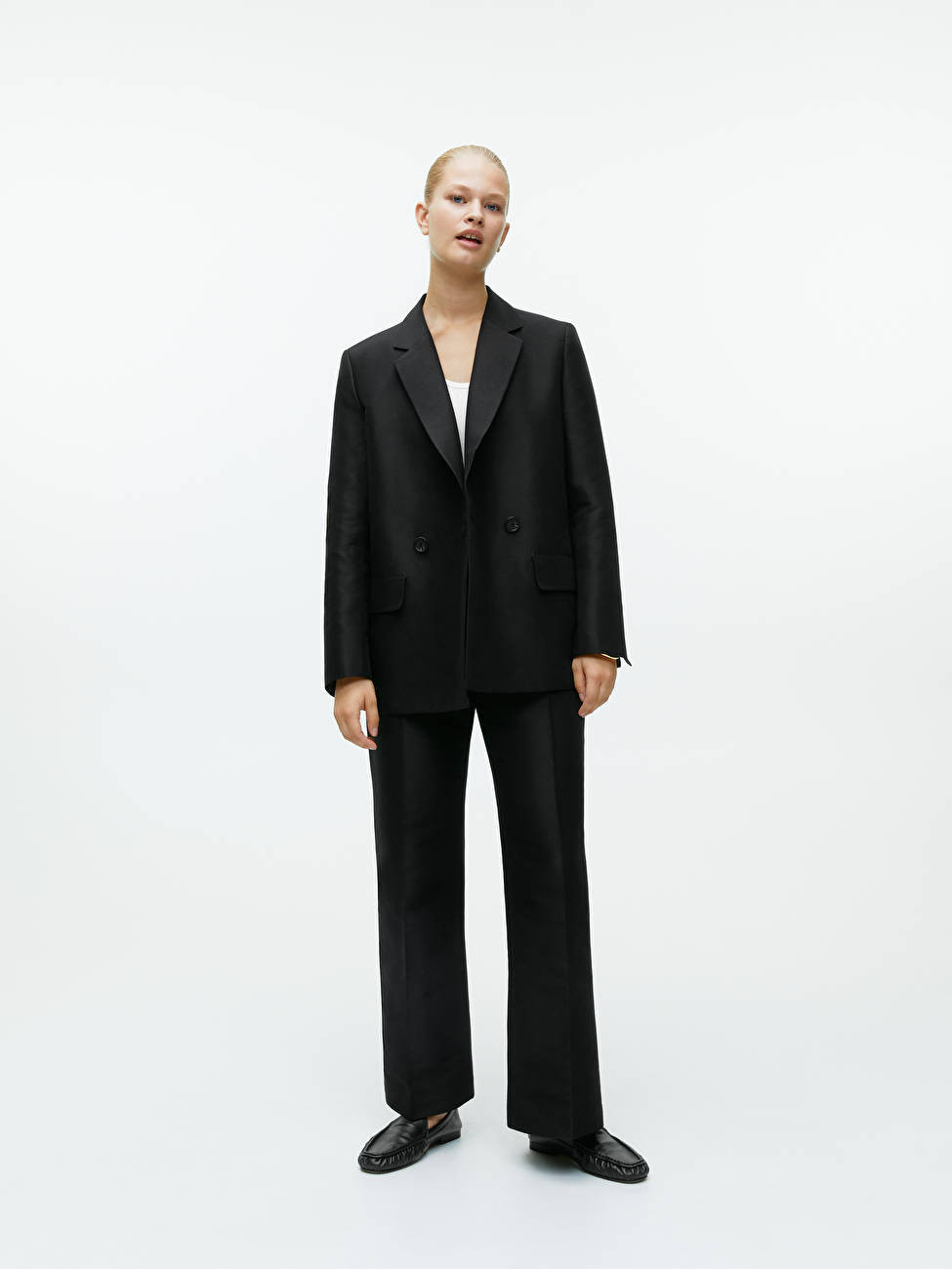 Dressed Lyocell Blend Trousers | ARKET (US&UK)