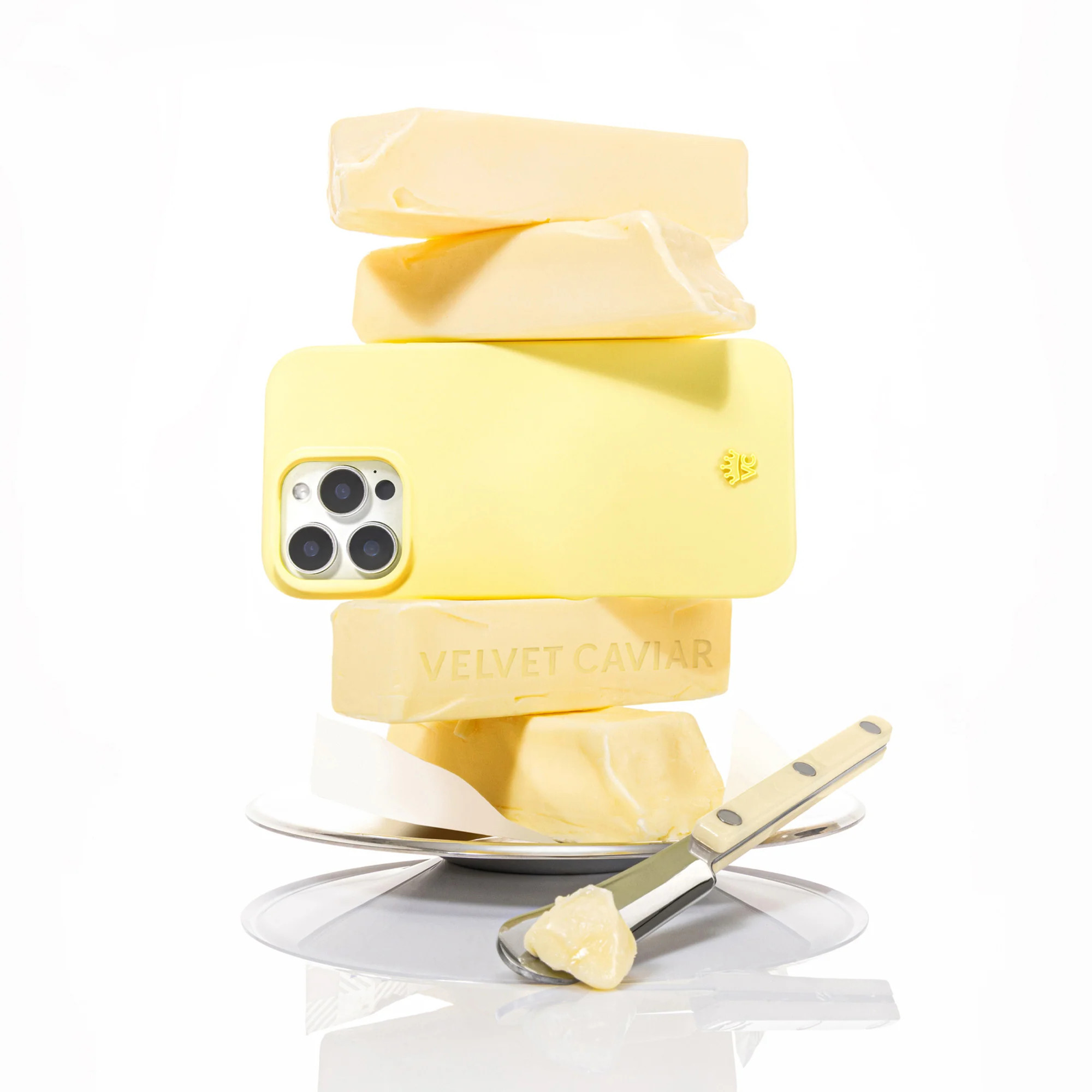 Butter Yellow iPhone Case | Velvet Caviar