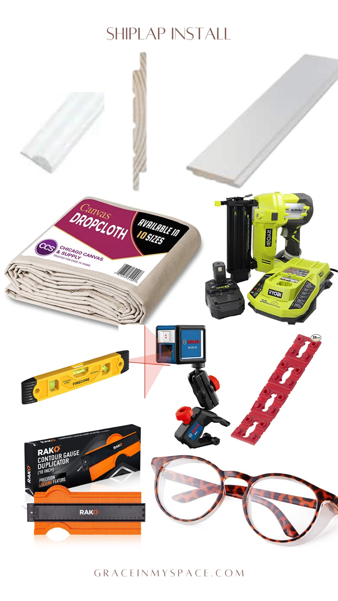 All the DIY tools you need to install Shiplap! 

#LTKunder100 #LTKunder50 #LTKhome