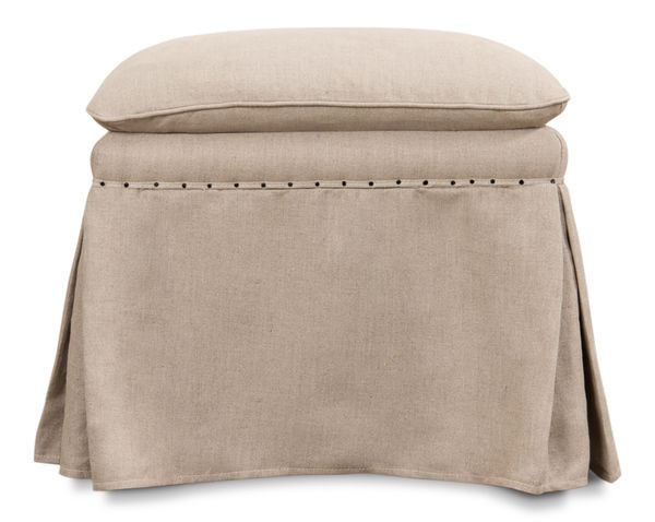 Draped Ottoman | Scout & Nimble