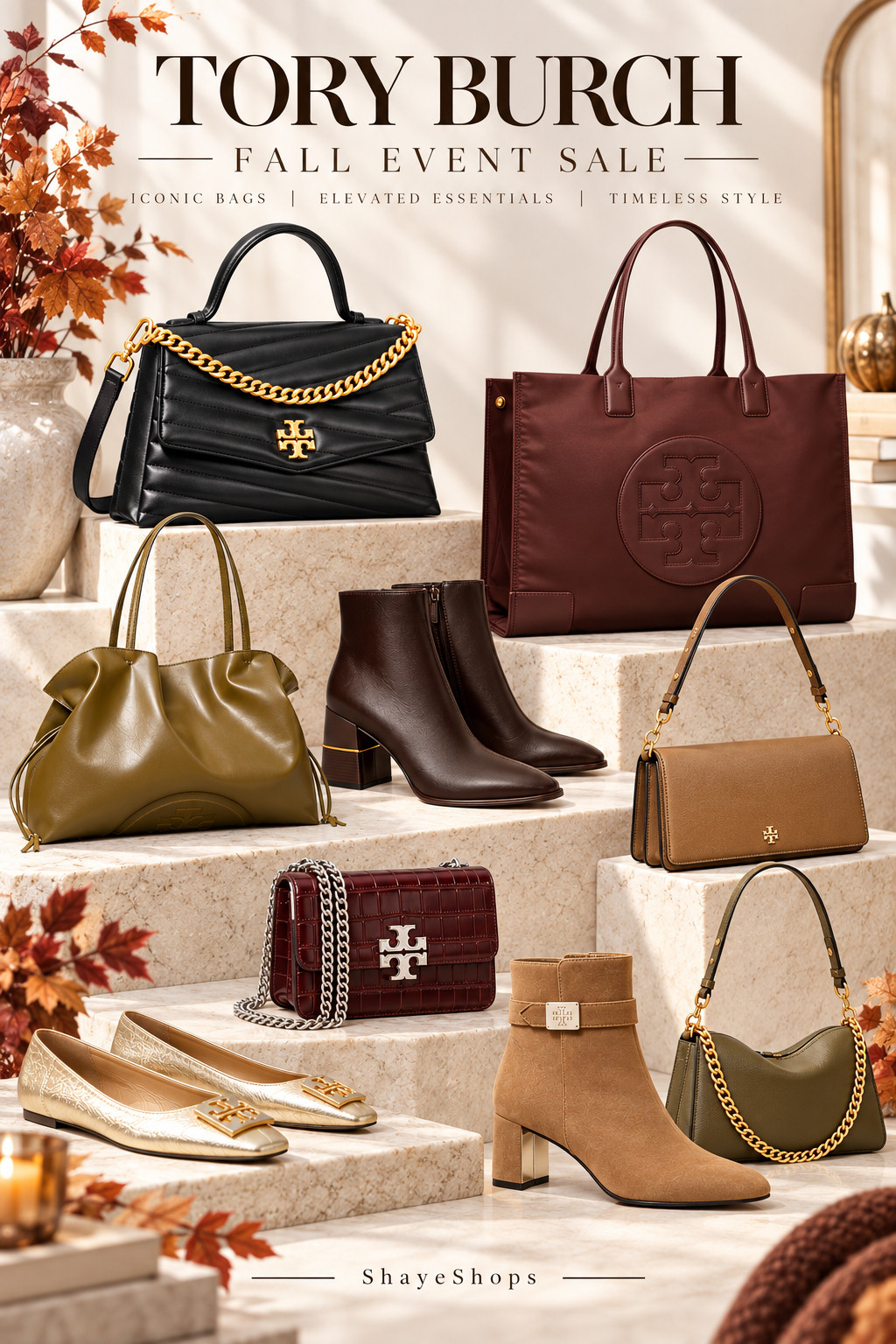 Tory Burch Fall Event Sale!

So many gorgeous pieces for fall right now. I’m loving the rich chocolate brown, burgundy, olive and gold tones — these are the kinds of bags and shoes that can instantly make a simple fall outfit feel more elevated. 🤎

I rounded up some of my favorite finds from the event, from everyday bags and totes to boots and ballet flats.

Tap to shop my picks.  

 #LTKSaleAlert #LTKWorkwear