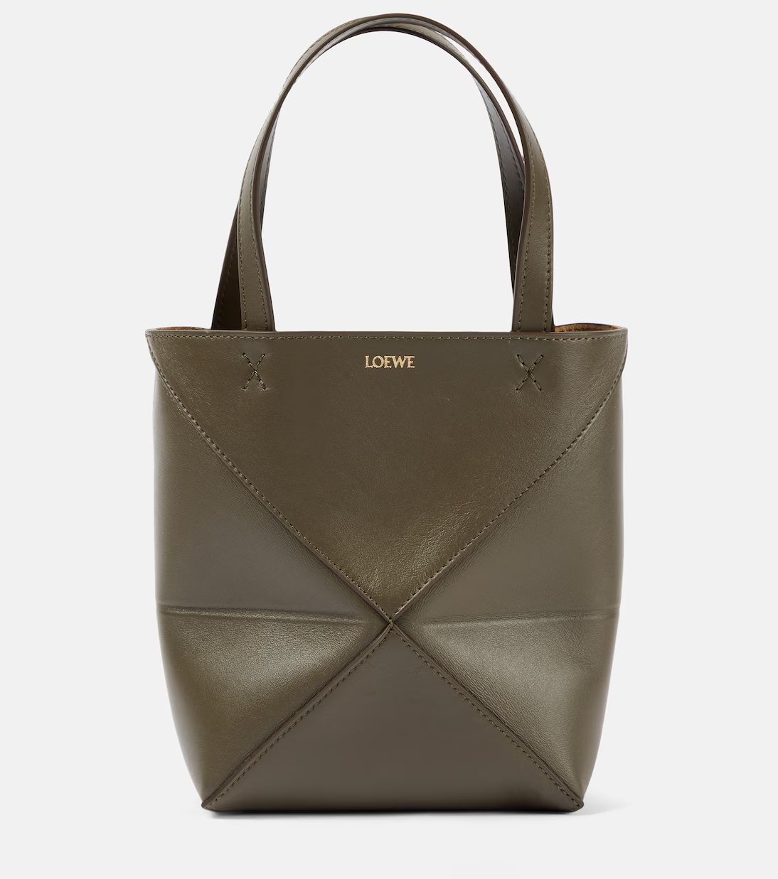 Puzzle Fold Mini leather tote bag | Mytheresa (US/CA)