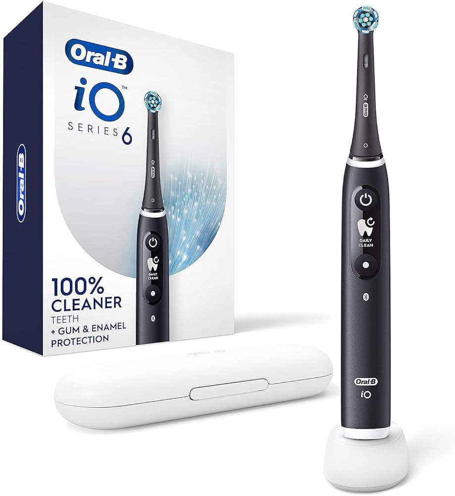 Oral-B iO Series 6 Rechargeable Electric Toothbrush with Visible Pressure Sensor to Protect Gums,... | Amazon (US)