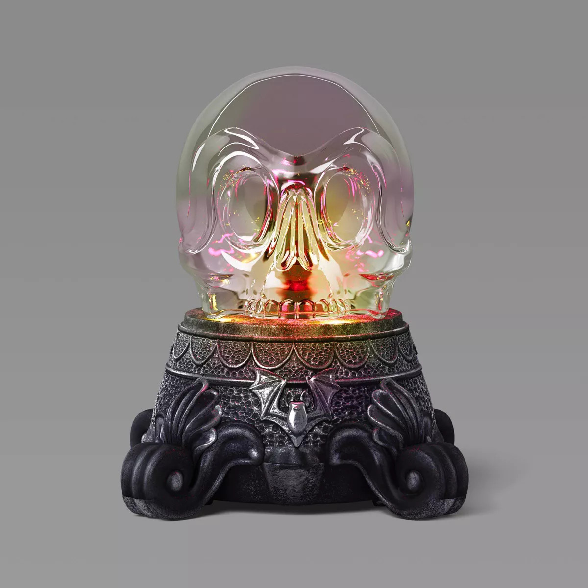 6.5" Halloween Plastic Animated Plasma Skull - Hyde & EEK! Boutique™ | Target