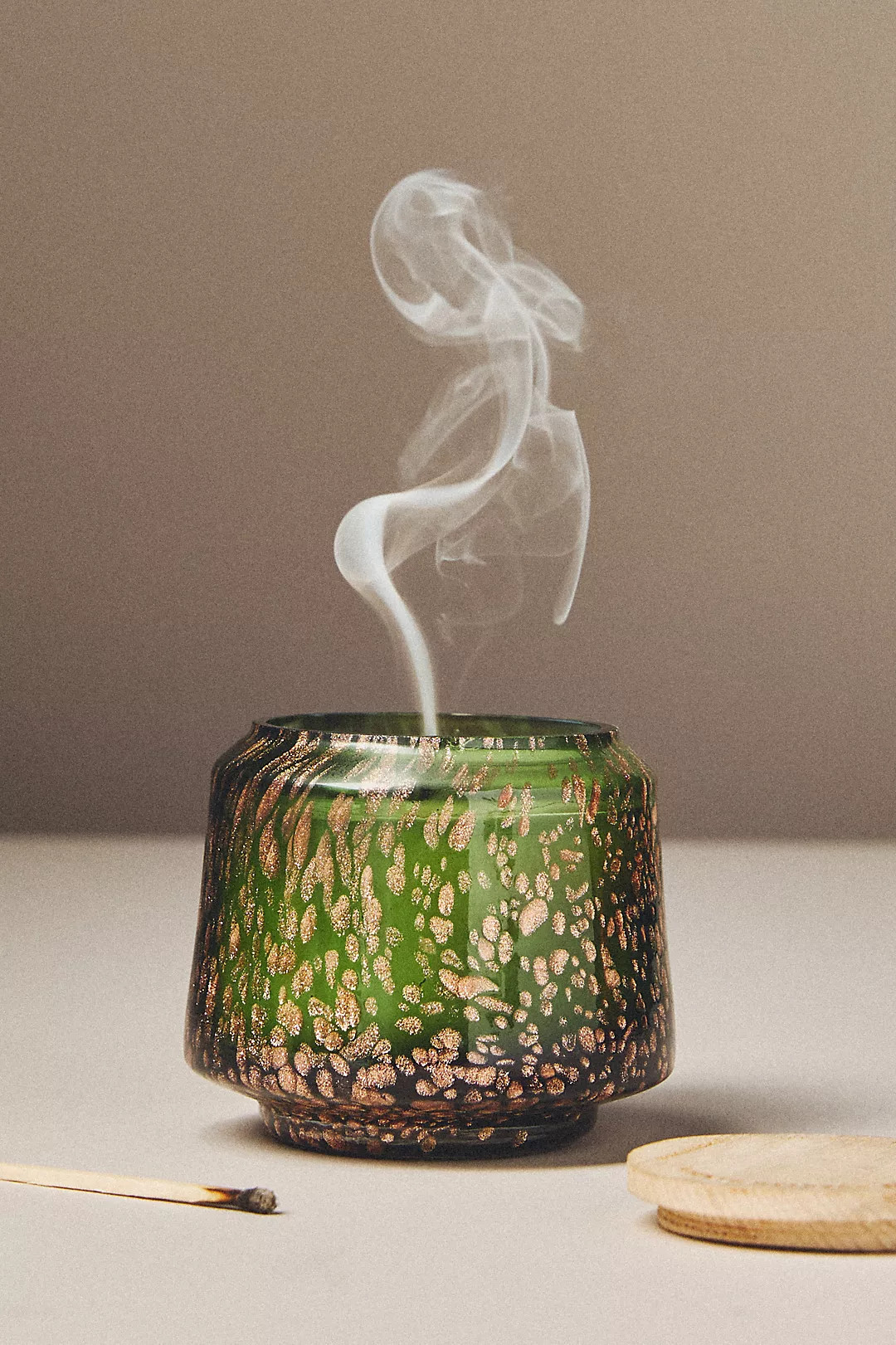 By Anthropologie Woody Fresh Balsam & Cedarwood Glass Jar Candle | Anthropologie (US)