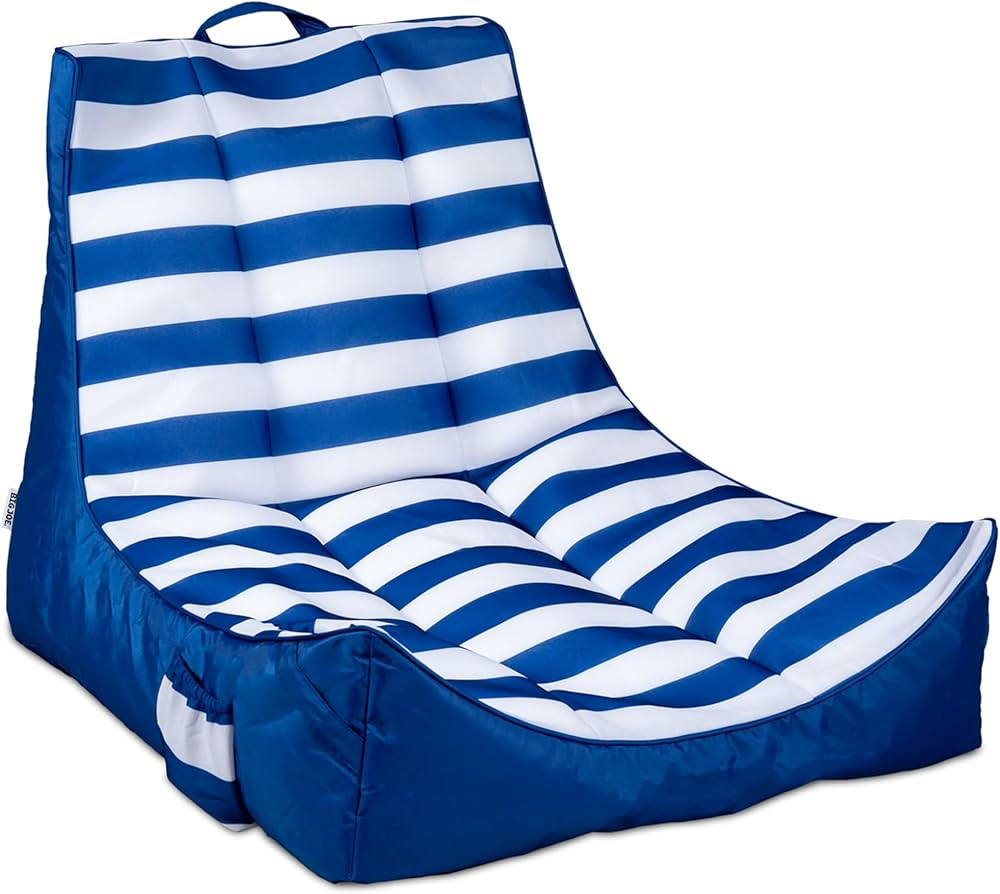 Big Joe Captain's Float No Inflation Needed Pool Lounger, Double Sided Mesh, Quick Draining Fabri... | Amazon (US)