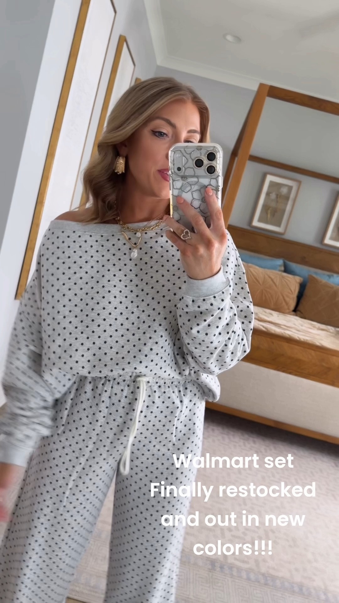 ✨ RESTOCKED + NEW COLORS! ✨ This mineral wash matching set is officially back, and now there are two new colors to choose from! 😍🙌 You get BOTH the cozy mineral wash sweatshirt and matching wide leg pants for UNDER $25! 🤯

The cutest affordable matching set for an easy everyday outfit—comfy enough for lounging but so cute styled with sneakers and jewelry for running errands, travel days, school drop-off, or casual fall outfits. 🤎 The polka dot print is SO good, and I love the relaxed fit!

✨ Mineral wash matching set
✨ 2-piece set under $25
✨ Restocked + two NEW colors
✨ Cozy wide leg pants + sweatshirt
✨ Perfect affordable fall outfit

#MatchingSet #TwoPieceSet #MineralWash #AffordableFashion #FallFashion #FallOutfitIdeas #CasualOutfit #ComfyOutfit #WideLegPants #SweatshirtSet #AffordableStyle #NewArrivals #FallStyle #EverydayOutfit

#LTKootd #LTKPetite