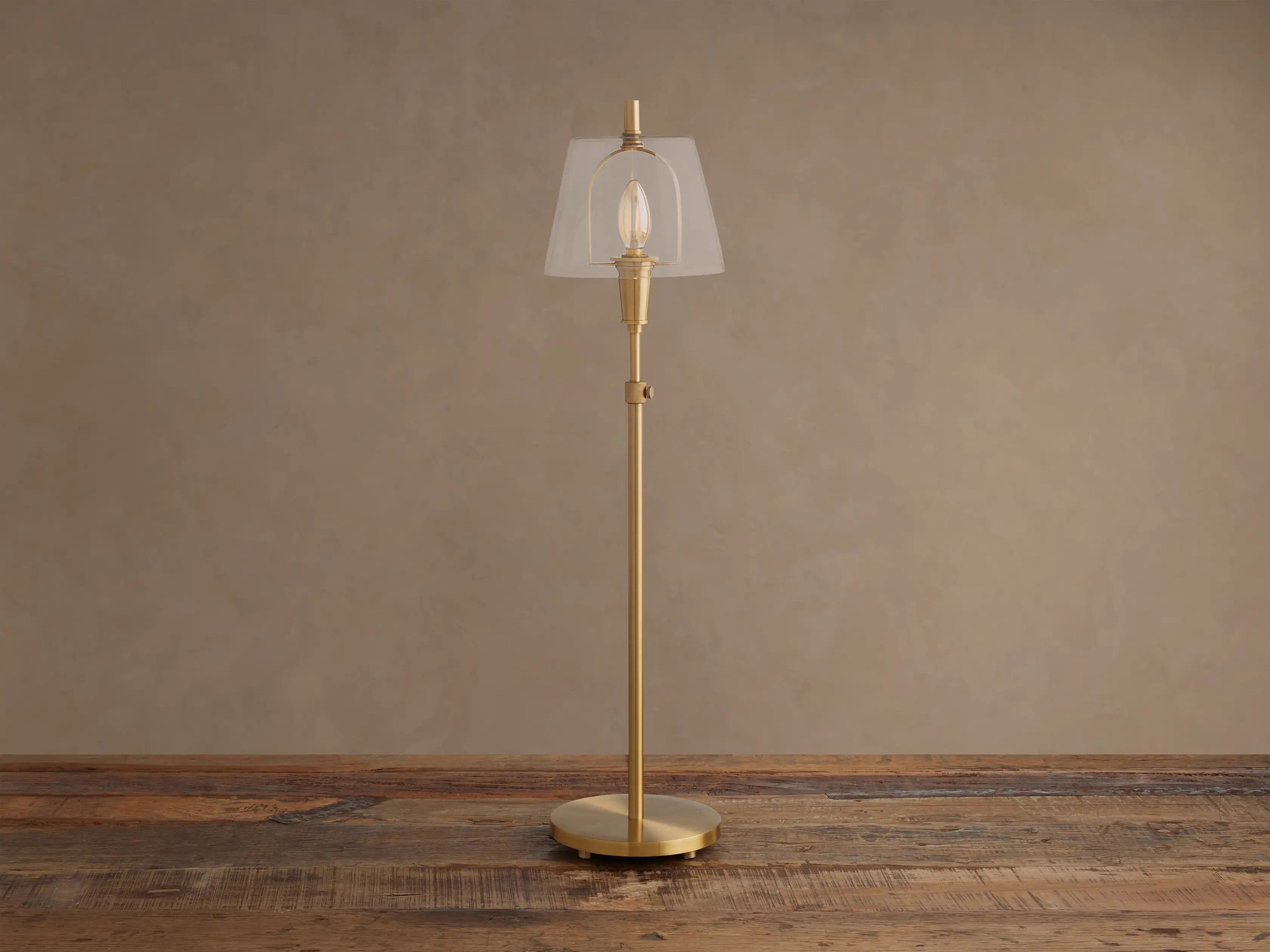 Candice Table Lamp in Brass | Arhaus