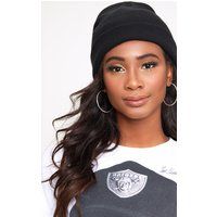 Black Beanie Hat | PrettyLittleThing US