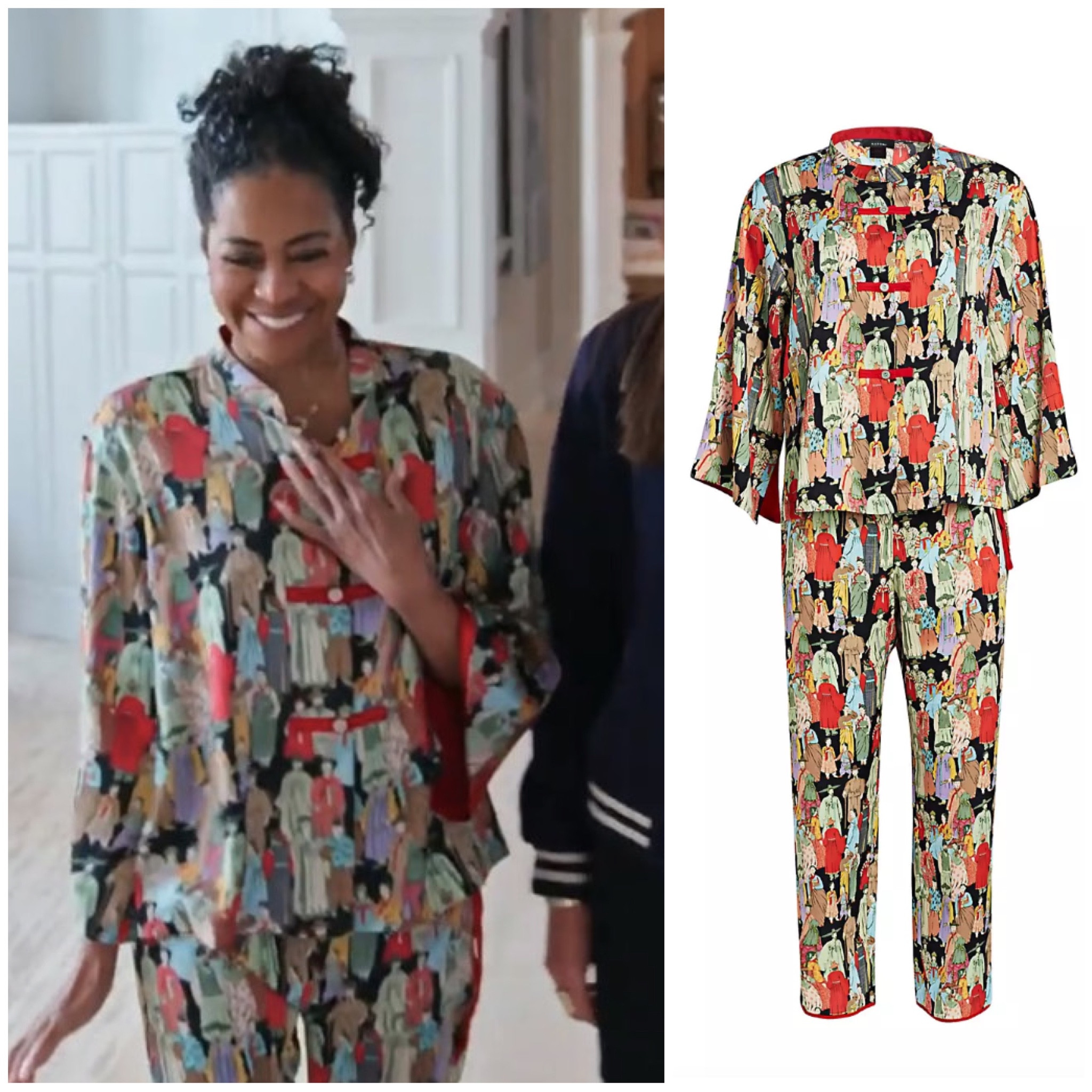 Mary Cosby’s People Print Pajamas 