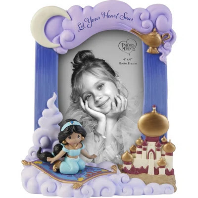 Precious Moments 232403 Let Your Heart Soar Disney Jasmine Photo Frame | Wayfair North America