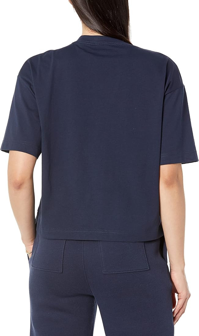 Amazon Essentials Women's Organic Cotton Drop-Shoulder Relaxed Boxy Short-Sleeved T-Shirt (Availa... | Amazon (UK)