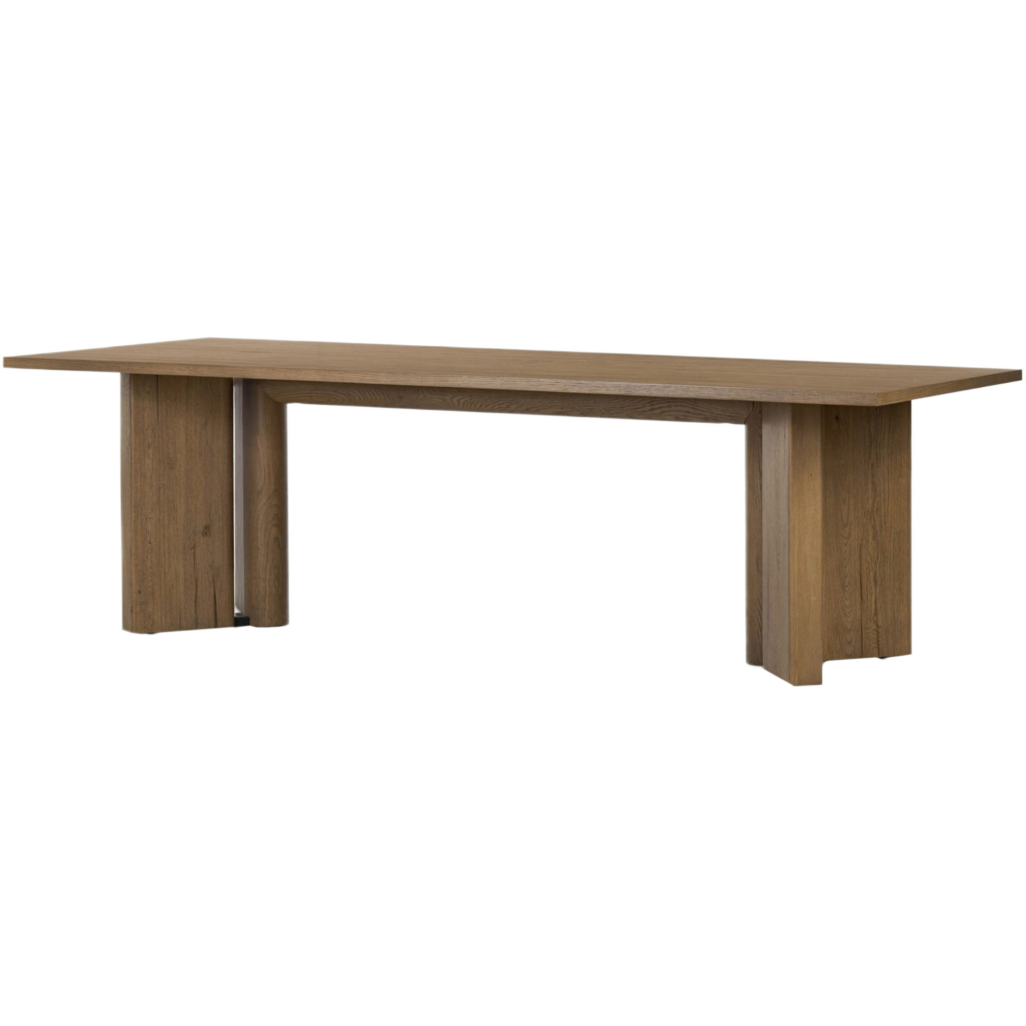 Eulora Dining Table - Rubbed Light Oak | Dinner Table, Family Table - Brown | One Kings Lane