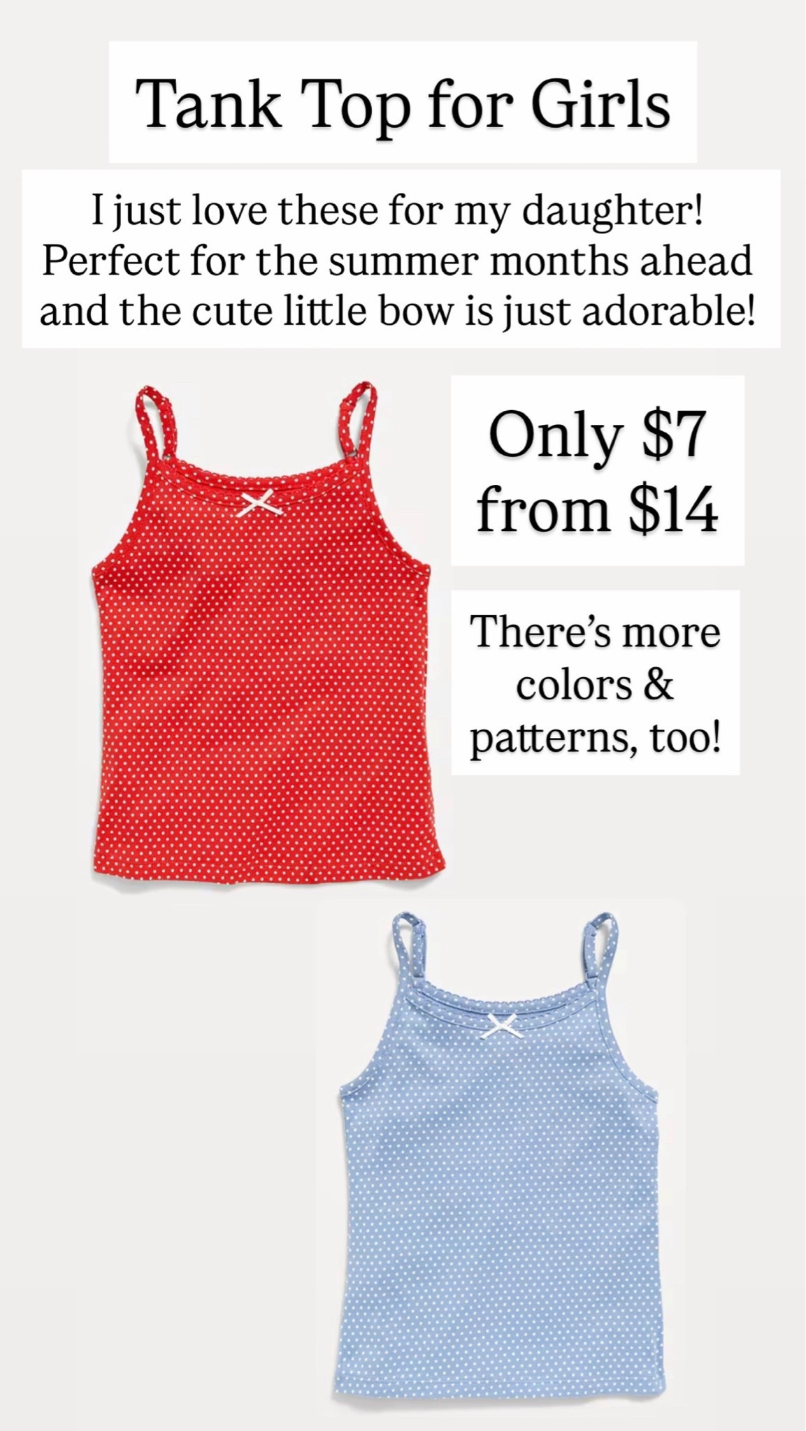 Cutest tank tops for girls are $7 from $14 ❤️

#LTKKids #LTKSaleAlert