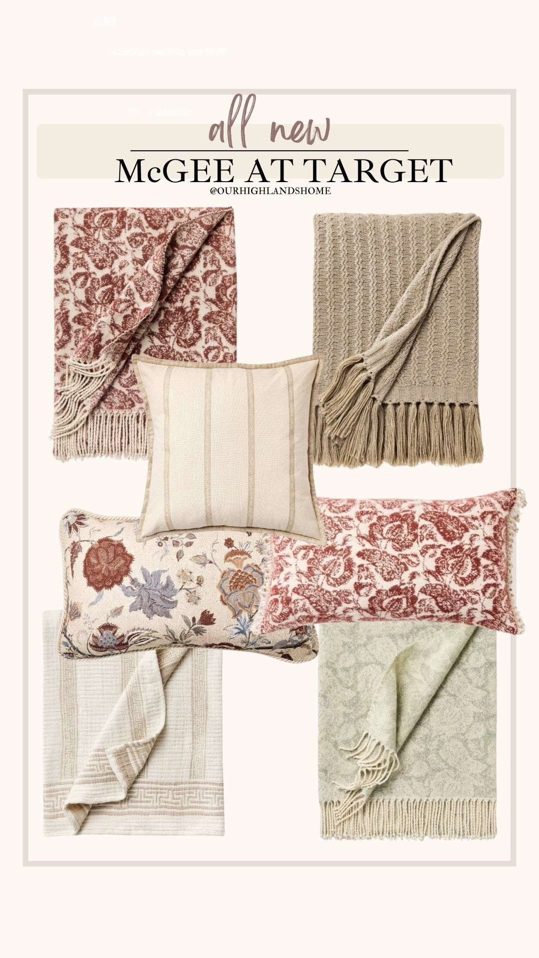 all new studio mcgee throws and pillows

#LTKHome #LTKSaleAlert