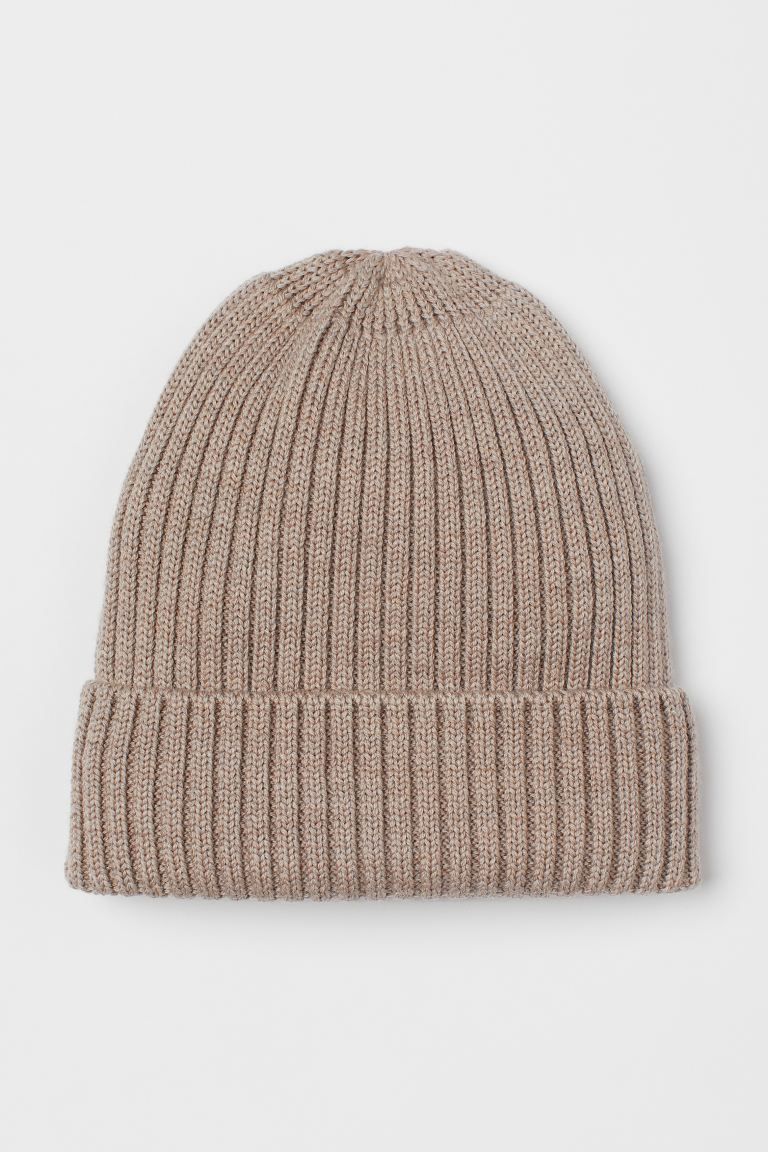 Rib-knit Wool Hat | H&M (US)