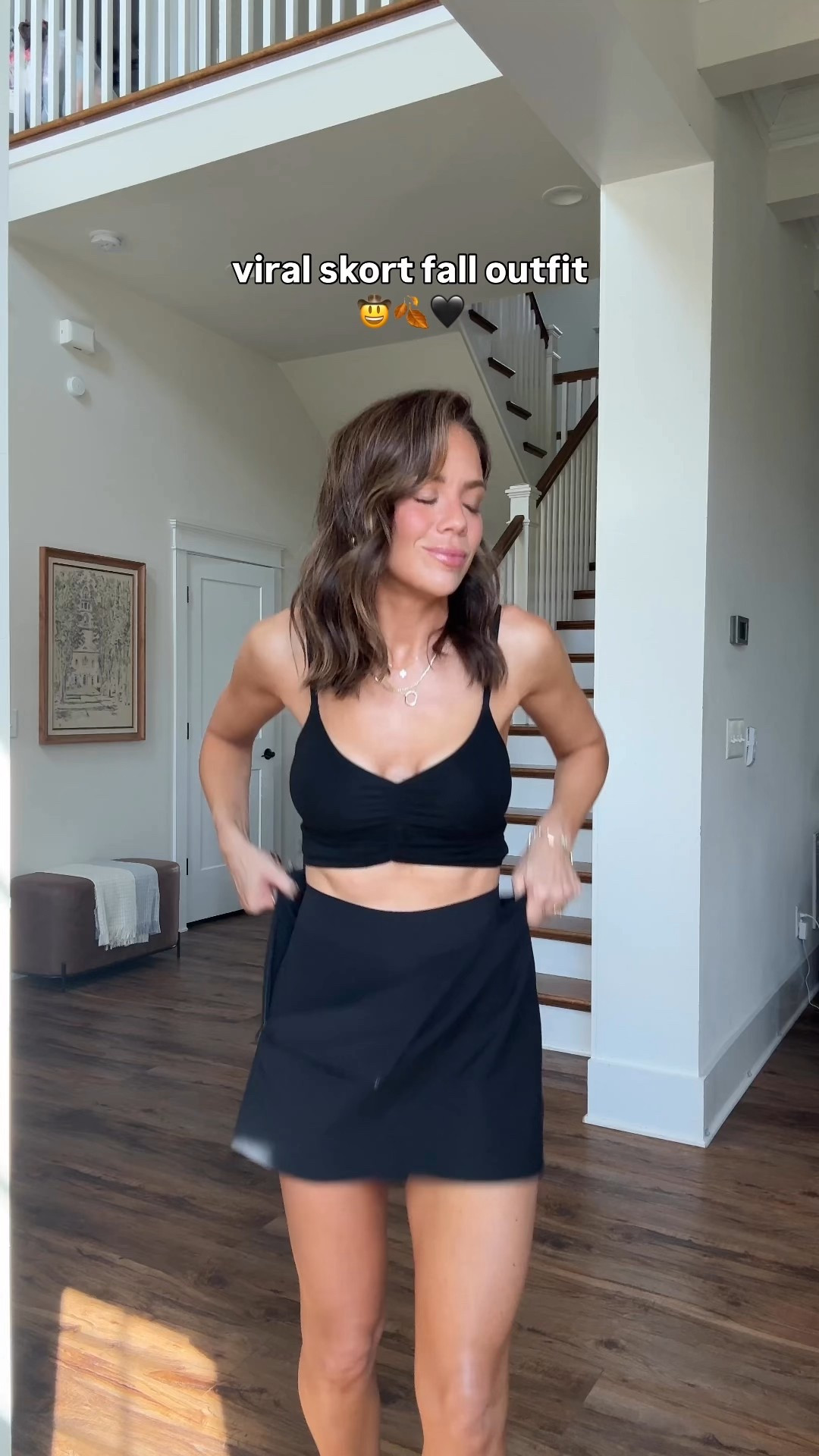 Use code AFFLEECE for extra 15% off abercrombie sale. Viral abercrombie skort fall outfit inspo! In S sweater, S top, XS skirt boots tts

#LTKFindsUnder50 #LTKSaleAlert #LTKFindsUnder100