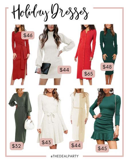 Holiday Dresses | Holiday Dress | Christmas Dress | Holiday Outfits 

#LTKHoliday #LTKfindsunder100 #LTKSeasonal