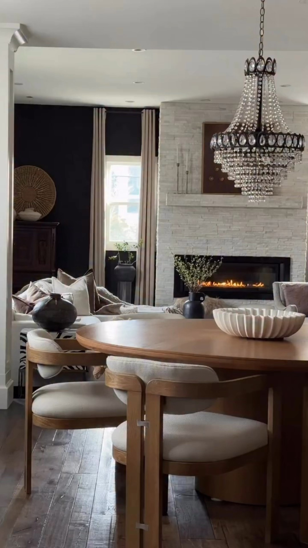 High end look on a budget.  Midcentury Modern curves and silhouettes.  Warm wood, curved chairs simple and timeless. Wayfair finds, Amazon finds. 

#LTKSaleAlert #LTKHome