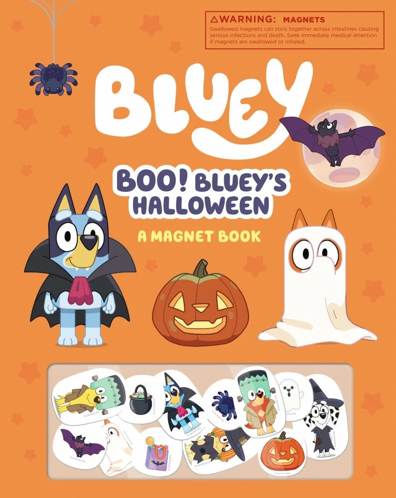 Boo! Bluey's Halloween: A Magnet Book (Board Book) | Walmart (US)