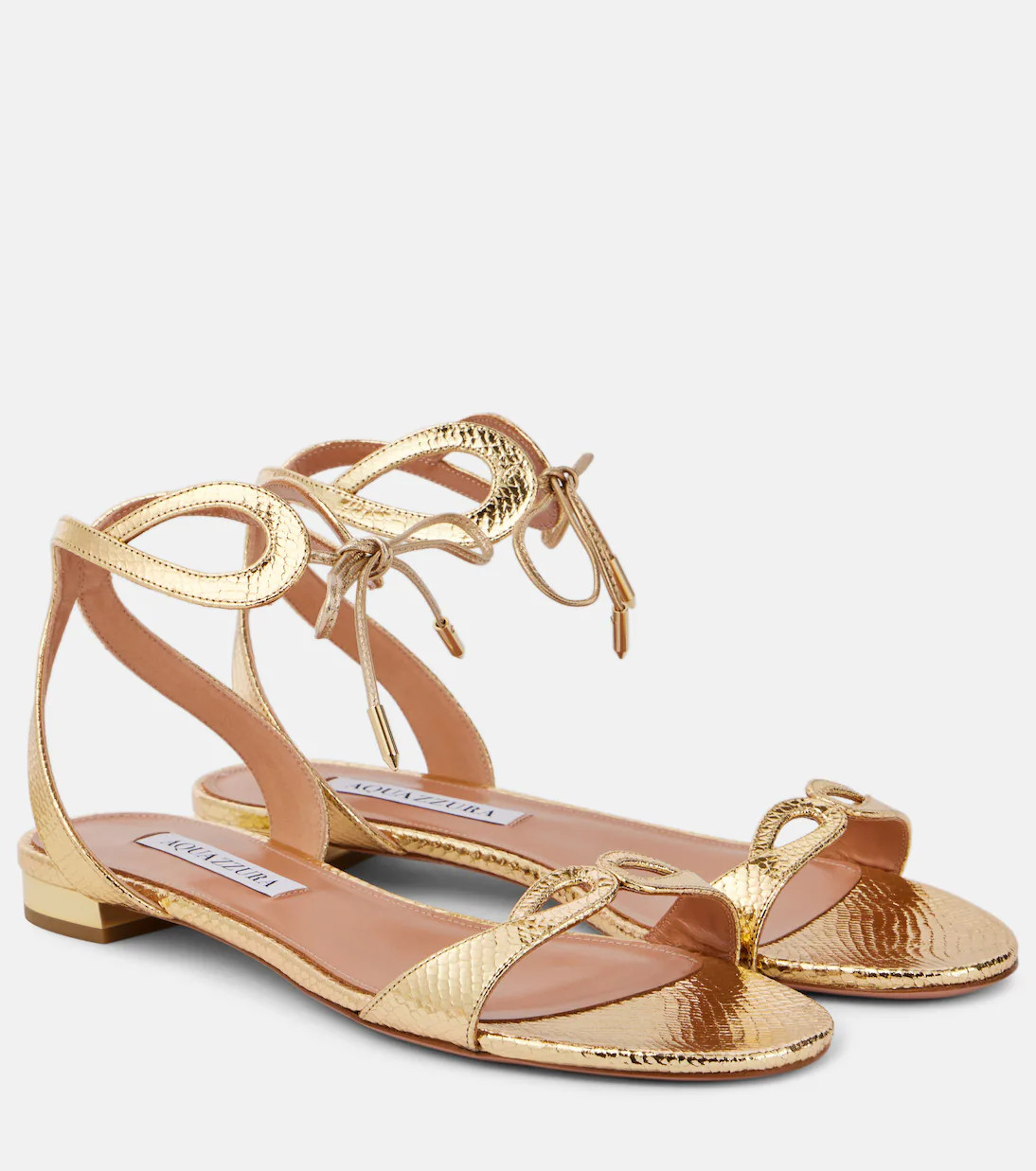 Tessa metallic leather sandals | Mytheresa (US/CA)