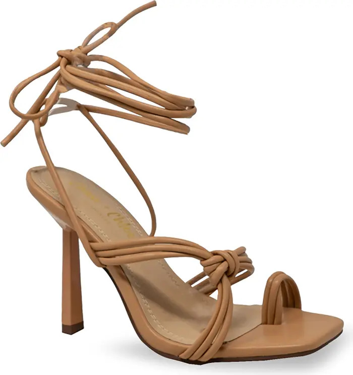 Alana Ankle Wrap Heeled Sandal (Women) | Nordstrom Rack