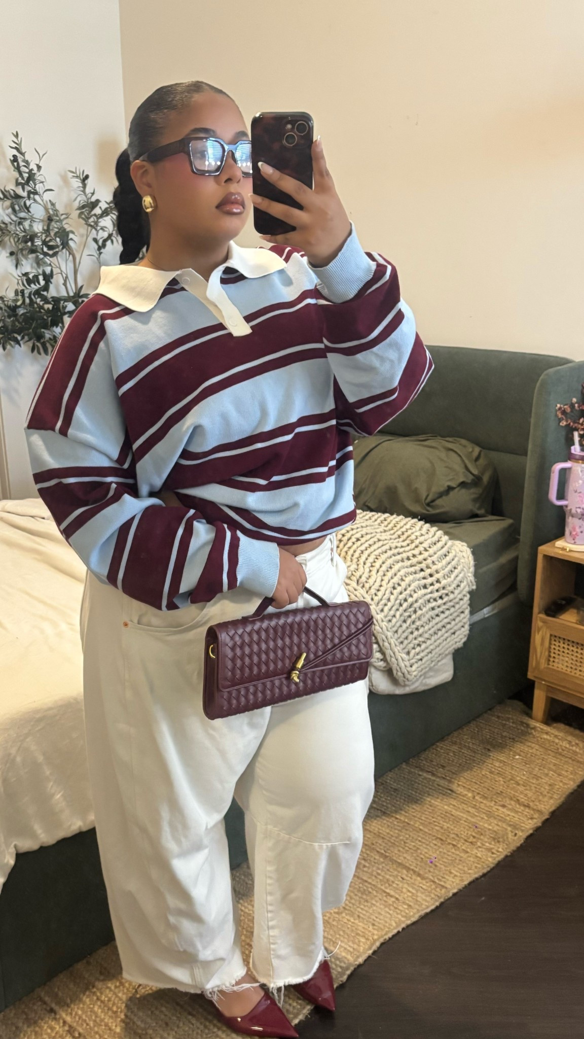 Anything burgundy >> 

#LTKootd