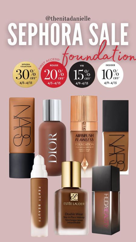 It’s Sephora Sale time!! Shop my favorite foundations! 

#LTKbeauty #LTKxSephora