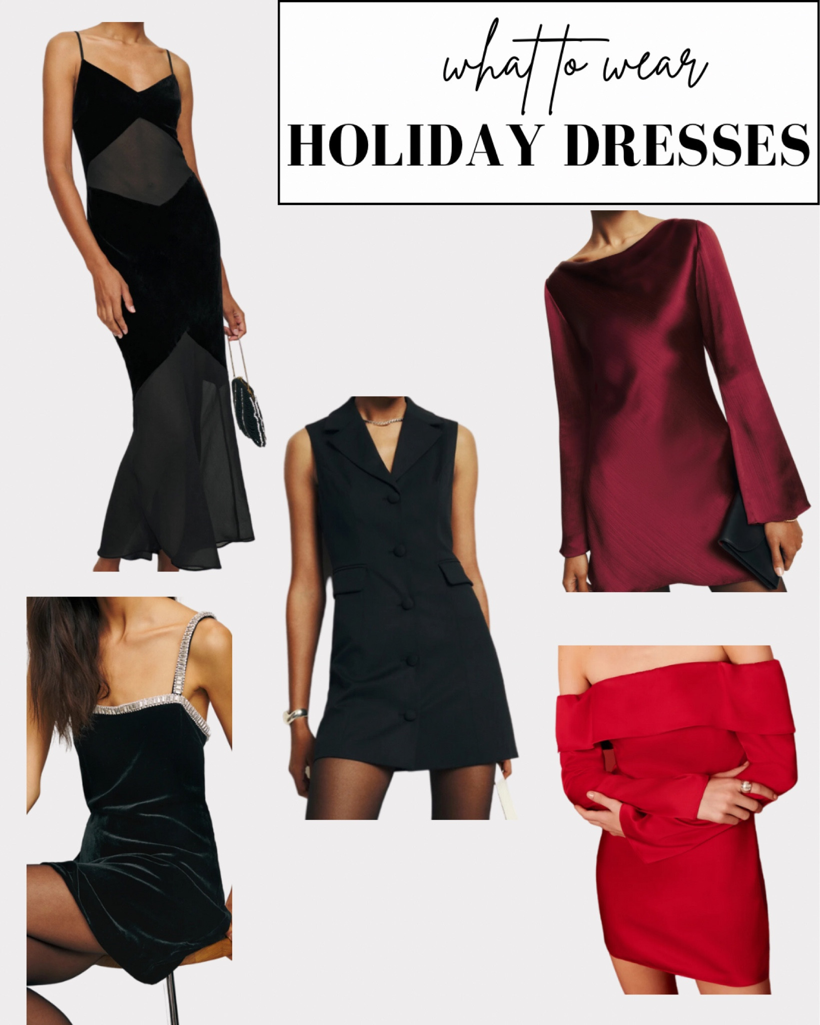 With Christmas & New Years right around the corner, these Reformation dresses are perfect for any and all occasions ♥️ oh & they are ALL on sale!!!

#LTKGiftGuide #LTKCyberWeek #LTKHoliday