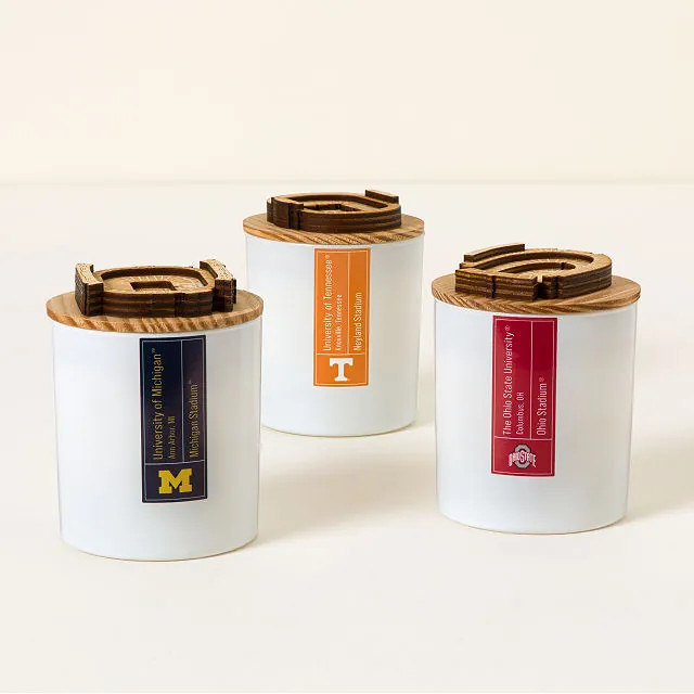 College Football Stadium Sculpture Candle | UncommonGoods