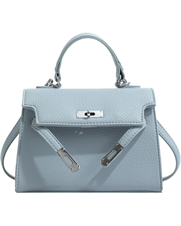 Kelly Bag for Women, PU Tote Bag, Shoulder Crossbody Bag, with Detachable Shoulder Straps. | Amazon (US)