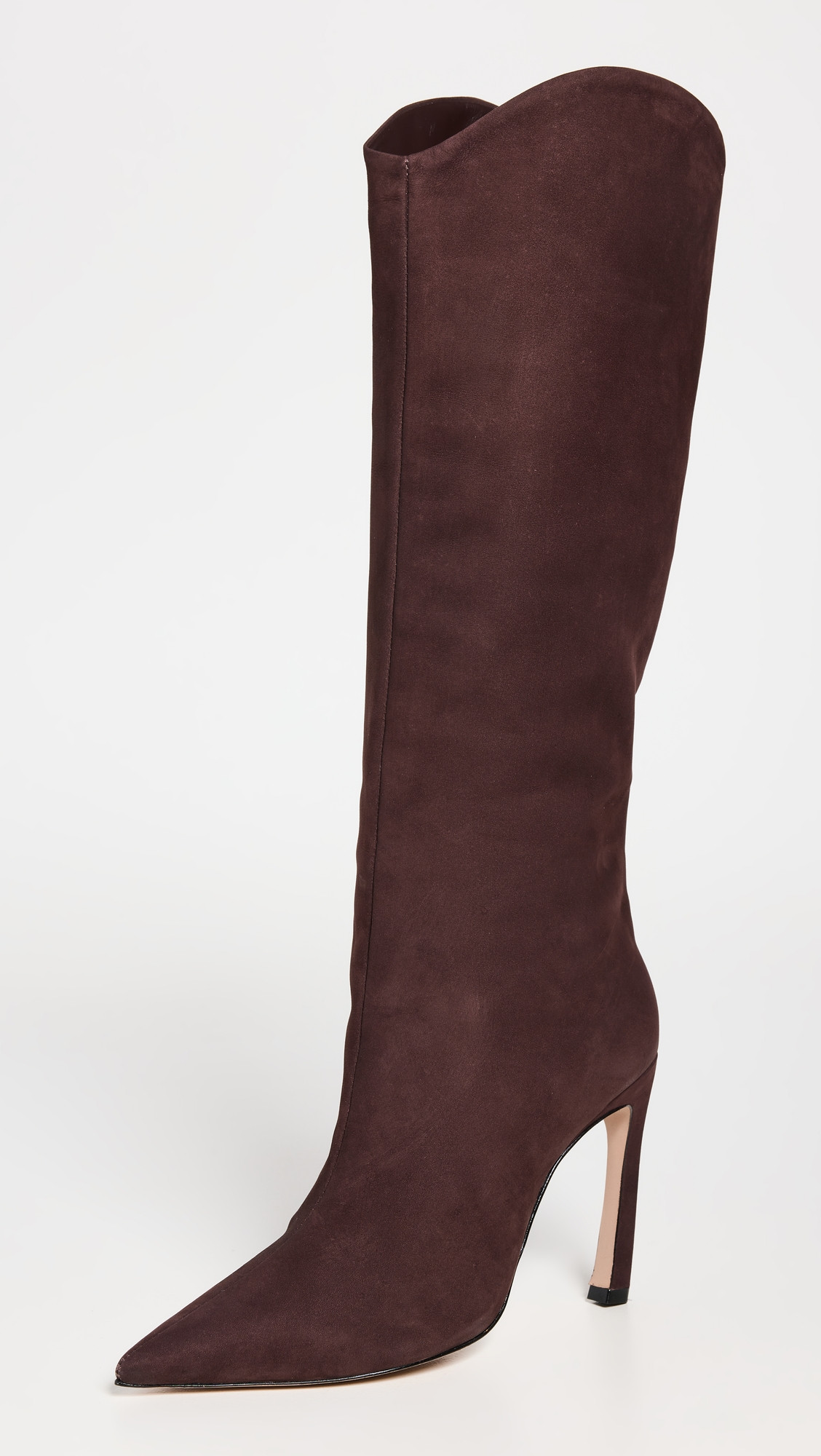 Schutz Maryana Sculpt Boots Dark Chocolate 6 | Shopbop