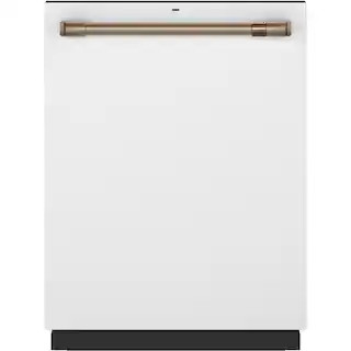 24 in. Fingerprint Resistant Matte White Top Control Built-In Tall Tub Dishwasher with 3rd Rack a... | The Home Depot