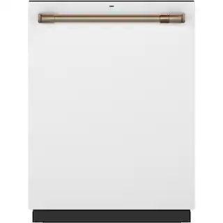 24 in. Fingerprint Resistant Matte White Top Control Built-In Tall Tub Dishwasher 120-Volt with 3... | The Home Depot