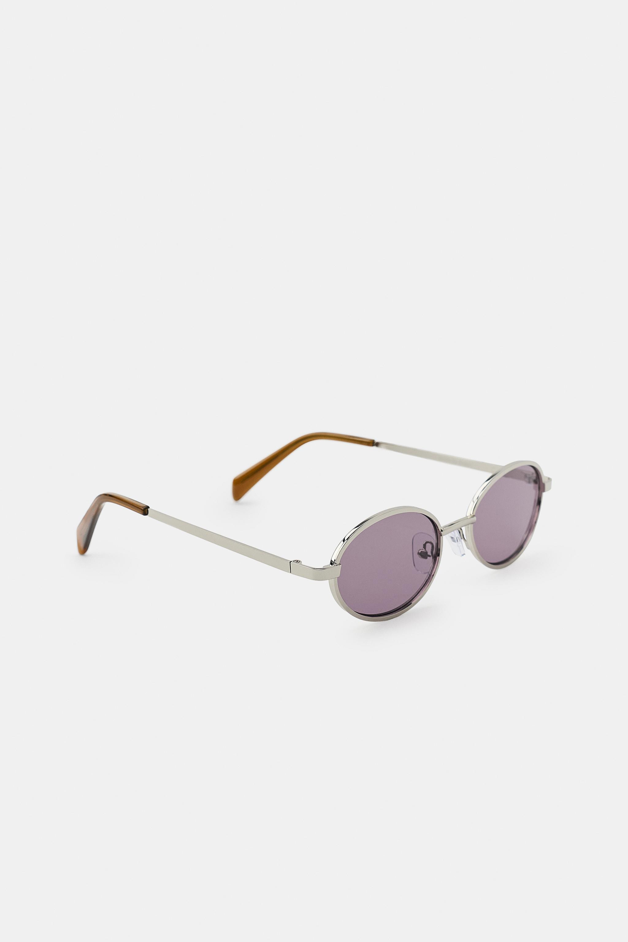 OVAL METAL SUNGLASSES | Zara UK