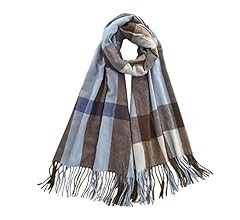 PCIQUTE Tartan Plaid Scarves for Women Winter,Long Scarves for Women with Fringe,Super Soft Scarf... | Amazon (US)