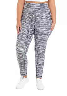Plus Size Medium Impact High Waisted 7/8 Leggings | Belk