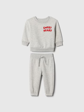 Baby Sweet-Heart Two-Piece Outfit Set | Gap Factory