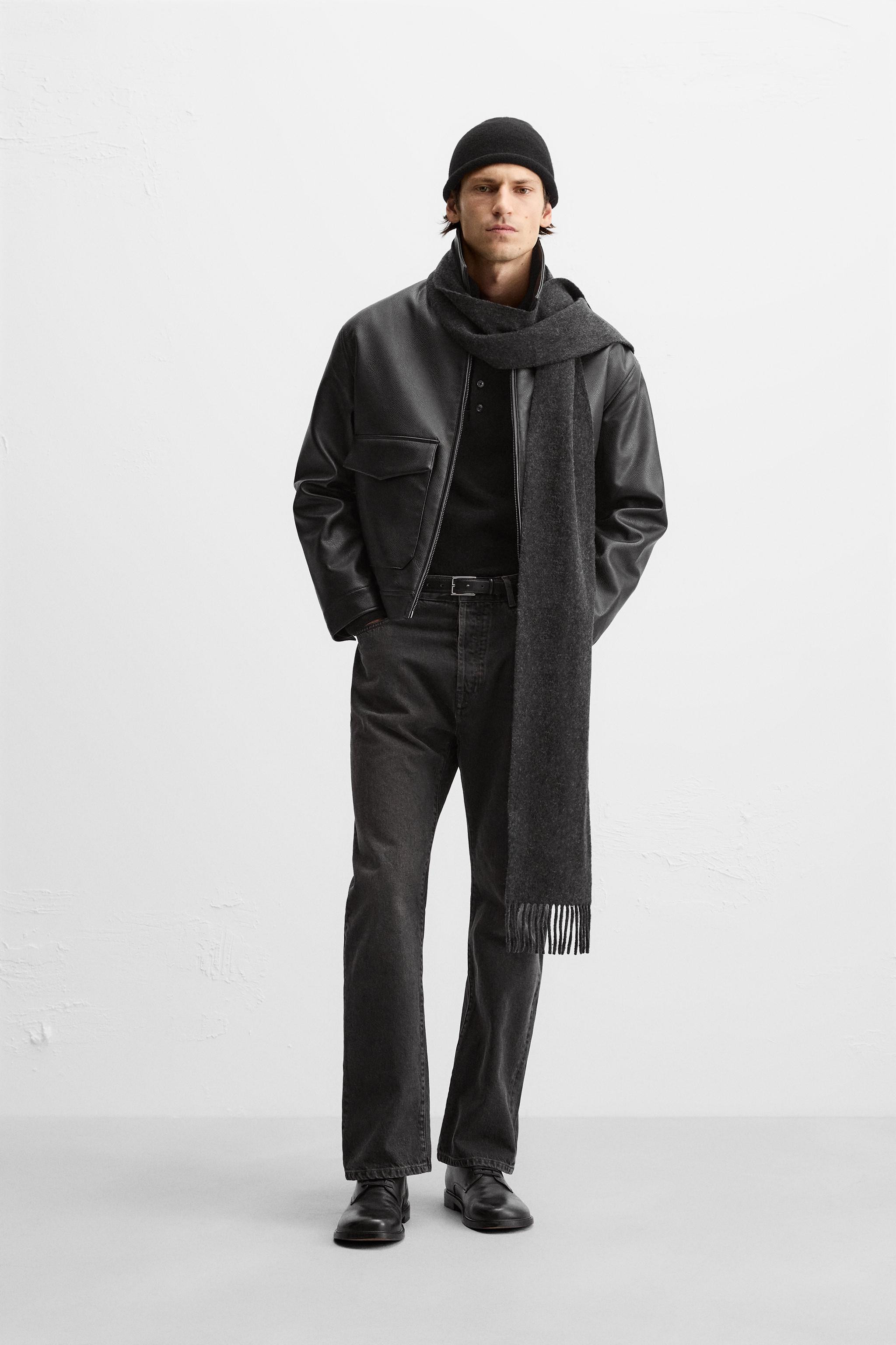 FAUX LEATHER POCKET JACKET | Zara US