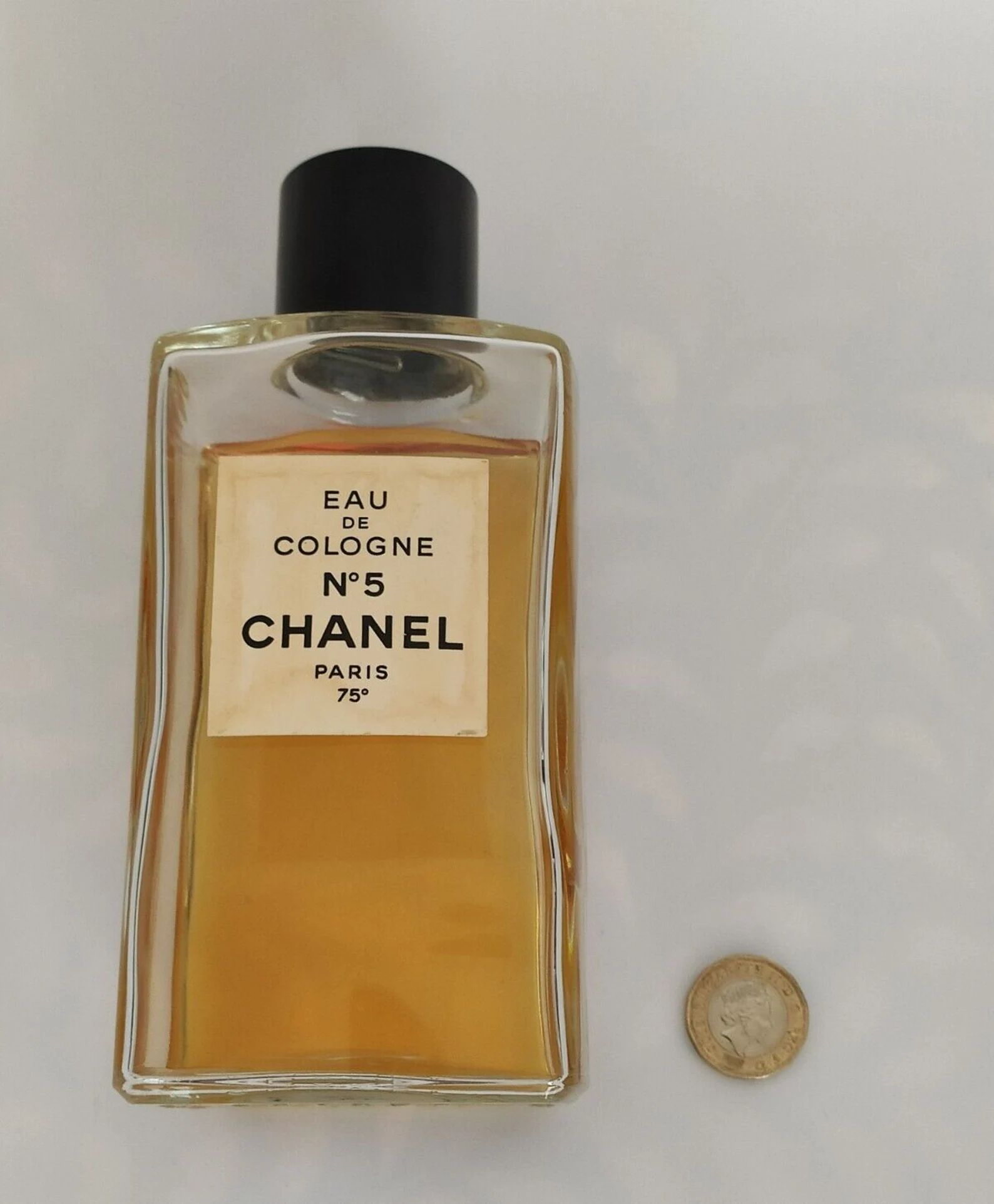 Chanel No 5 Eau De Cologne 75 Very Rare Vintage Bottle 400 Ml - Etsy | Etsy (US)