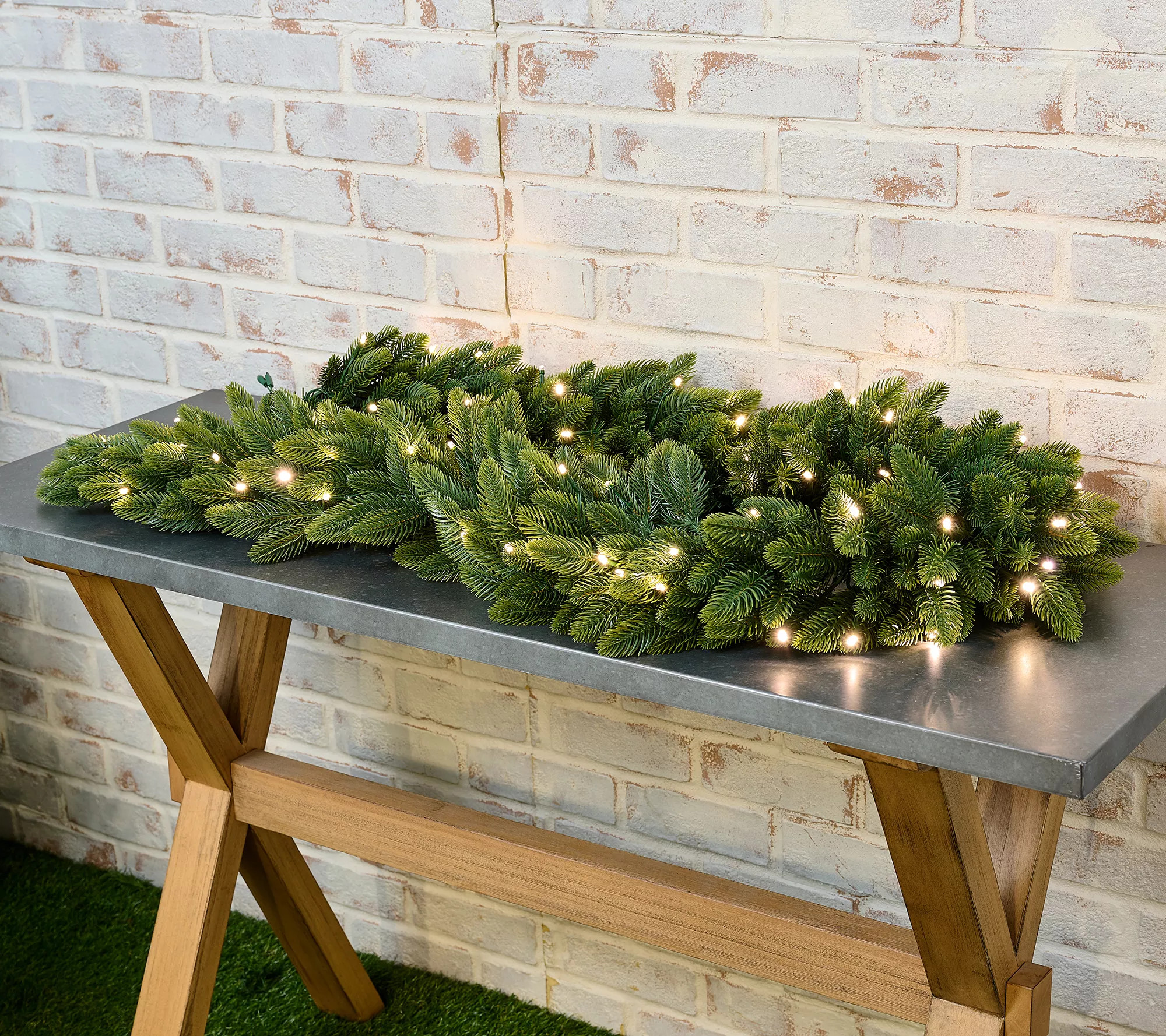 Bethlehem Lights Grand Radiance 6' Garland with 3-in-1 LEDs - QVC.com | QVC