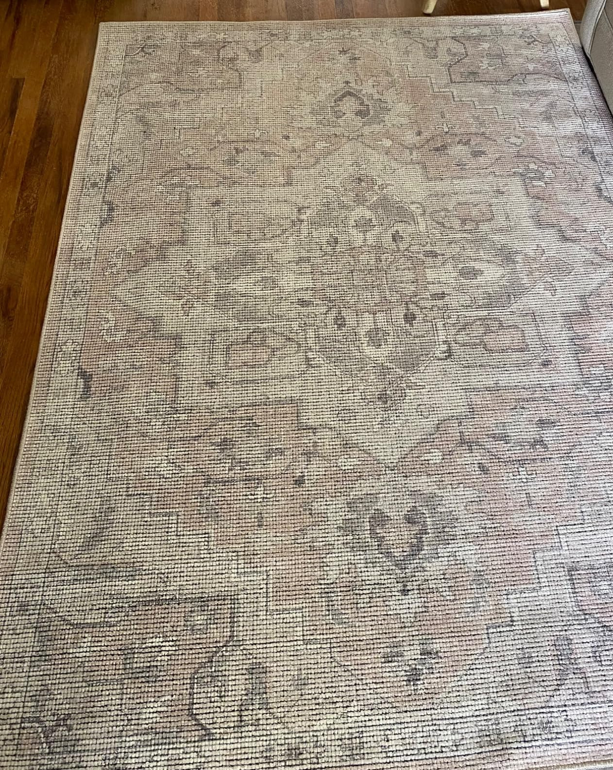 Livabliss x Becki Owens Elle Medallion Area Rug , 7'10" x 10', Light Grey | Amazon (US)