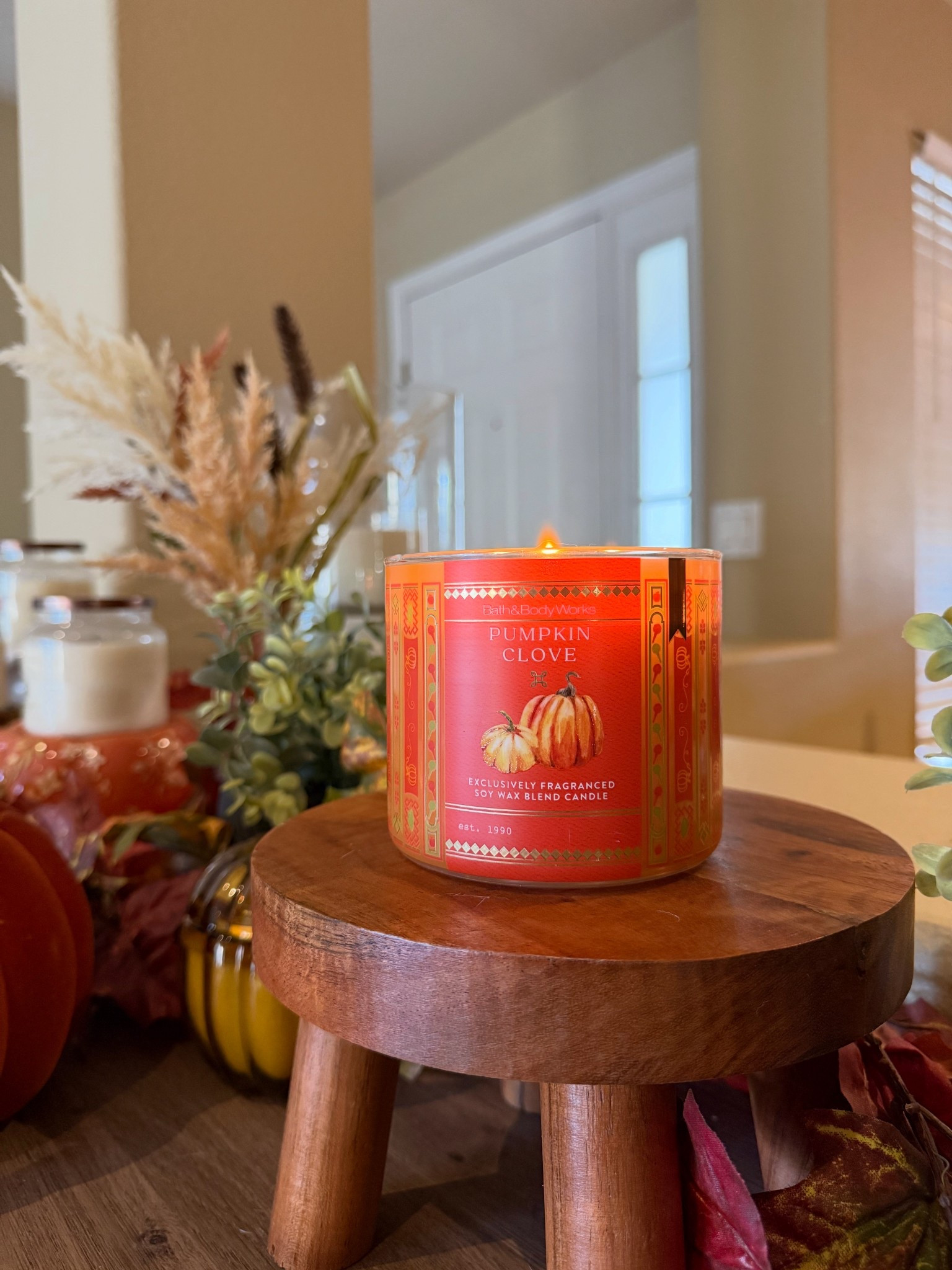 The packaging on this year’s Pumpkin Clove 🧡>>> 

Notes: Clove Buds, Ground Cinnamon, A Pinch of Nutmeg, Fresh Pumpkin 



#LTKFindsUnder50 #LTKSeasonal #LTKHome