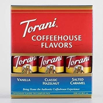 Coffee Syrup Coffeehouse Flavors Trio Sampler Pack | Amazon (US)