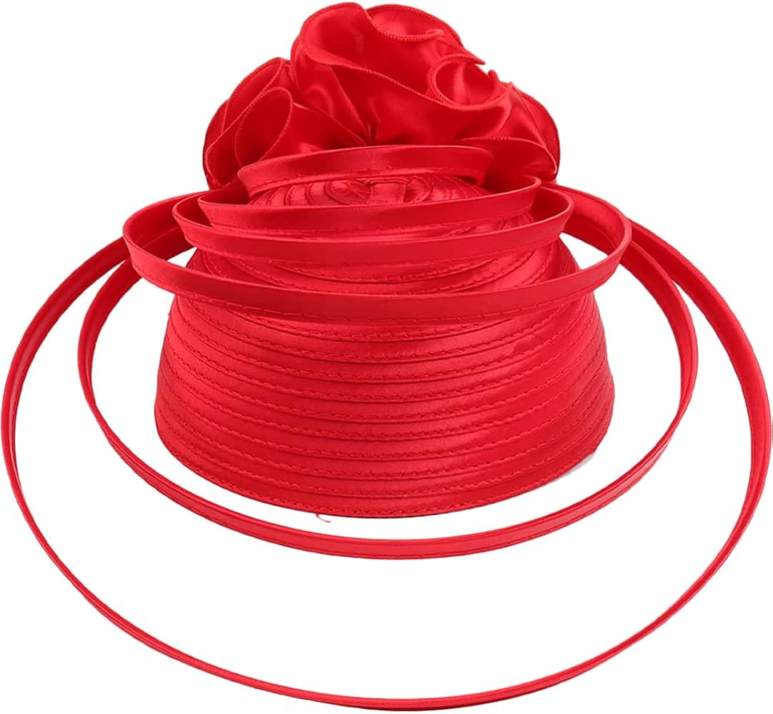 Beaupretty Fascinator Hat for Women Vintage 1920s Headband Hat Tea Party Pillbox Derby Hat Banque... | Amazon (US)