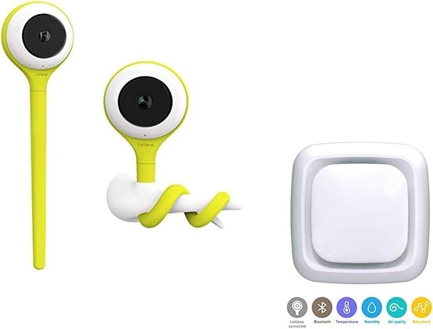 Lollipop Video Baby Monitor with Camera and Audio, Baby Camera Monitor with Crying Detection and ... | Amazon (US)