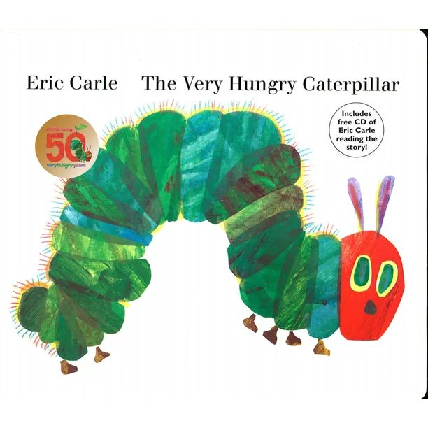 The Very Hungry Caterpillar : board book & CD (Board book) | Walmart (US)