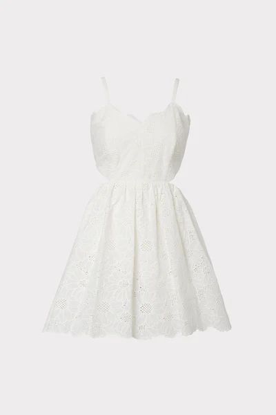 Bea Tournesol Eyelet Dress | MILLY