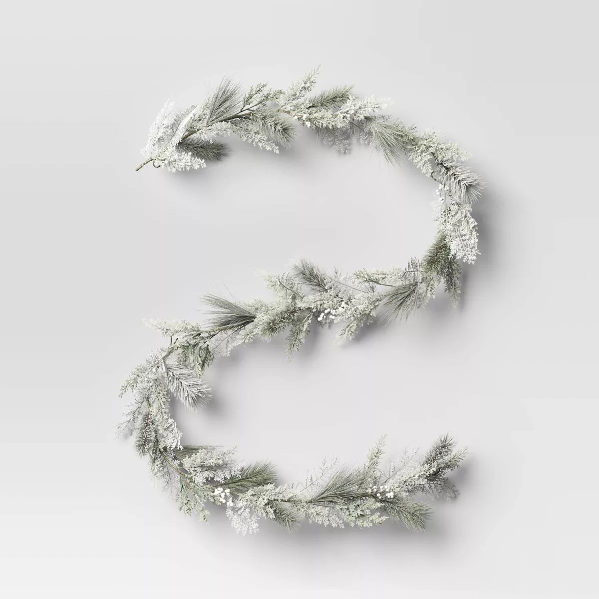 Artificial Christmas Garland Heavy Flocked - Threshold™ | Target